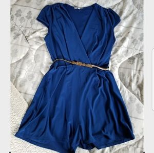 Blue romper